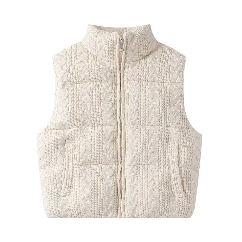 Chic Knit Sweater Vest for Women Casual Wear