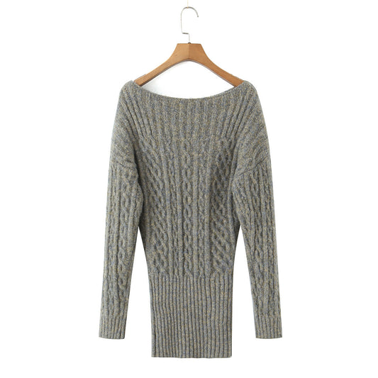 Sweater Short Dress Women's Dress