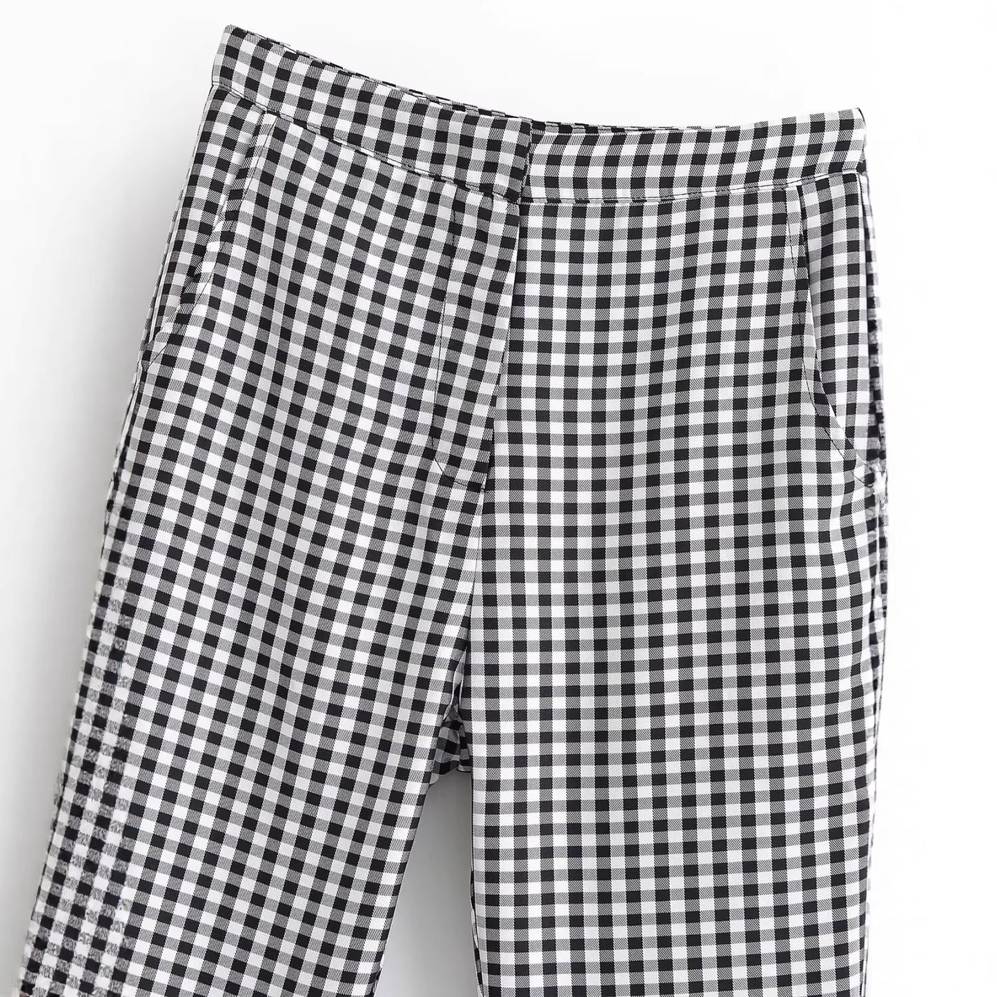Casual Chic Plaid Pants for Women Everyday Wear