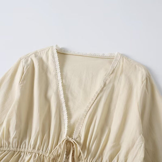 Versatile Short Shirt for Women Lace Top for Women