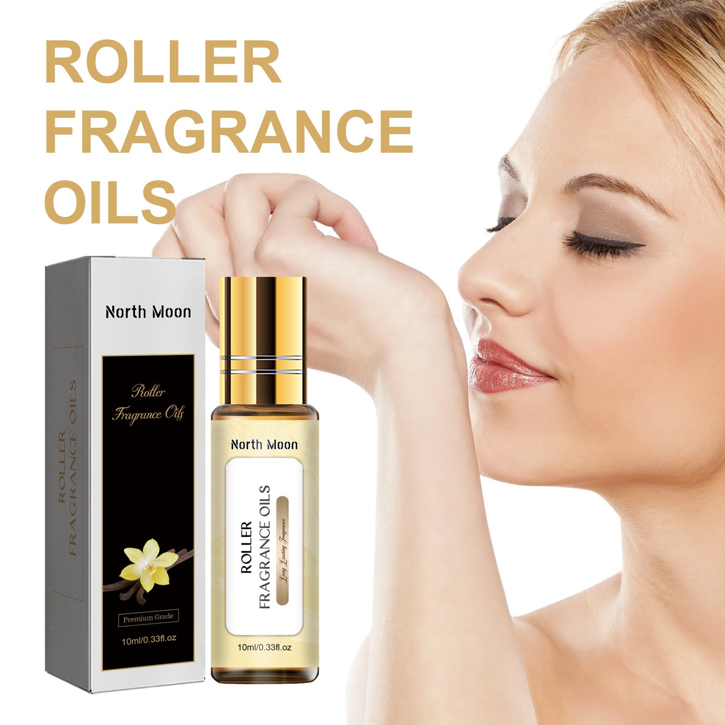 زيت عطري كروي، عطر يدوم طويلاً، عطر منعش خفيف، يترك عطرًا مميزًا، عطر جو نيش