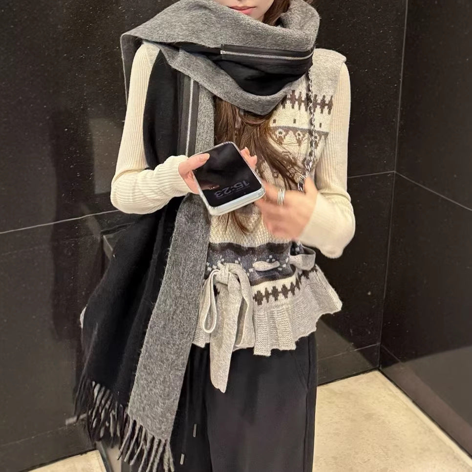 Fair Isle Series Knitted Sweater Spring New Arrival