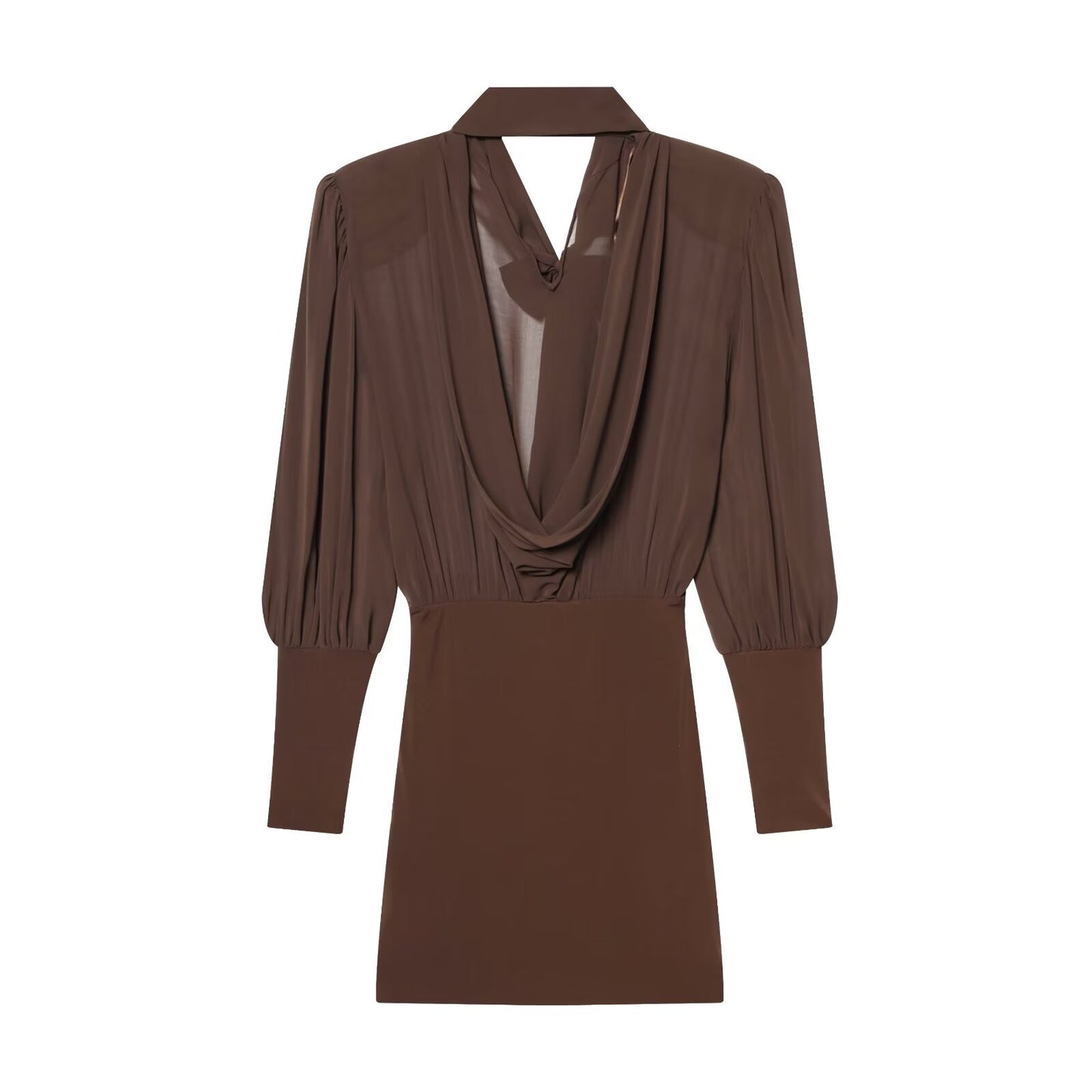 Chic Casual Patchwork Mini Dress for Women Fashionable and Trendy Design