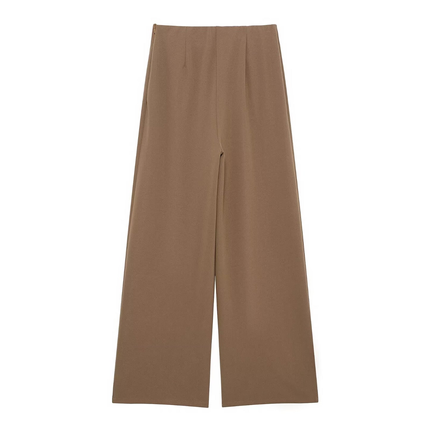 Fashionable and casual front buckle casual pants