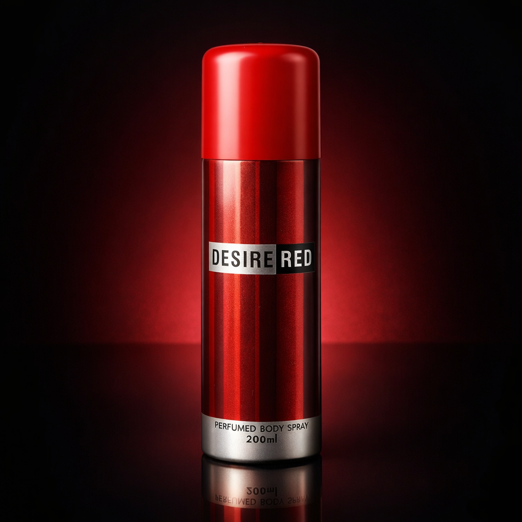 Desire Red Perfumed Body Spray for Men & women