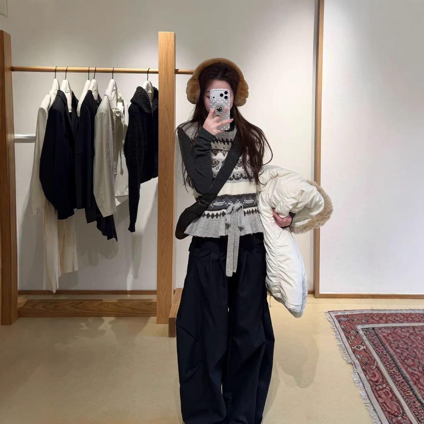 Fair Isle Series Knitted Sweater Spring New Arrival