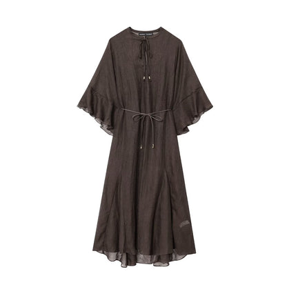 Belt dress