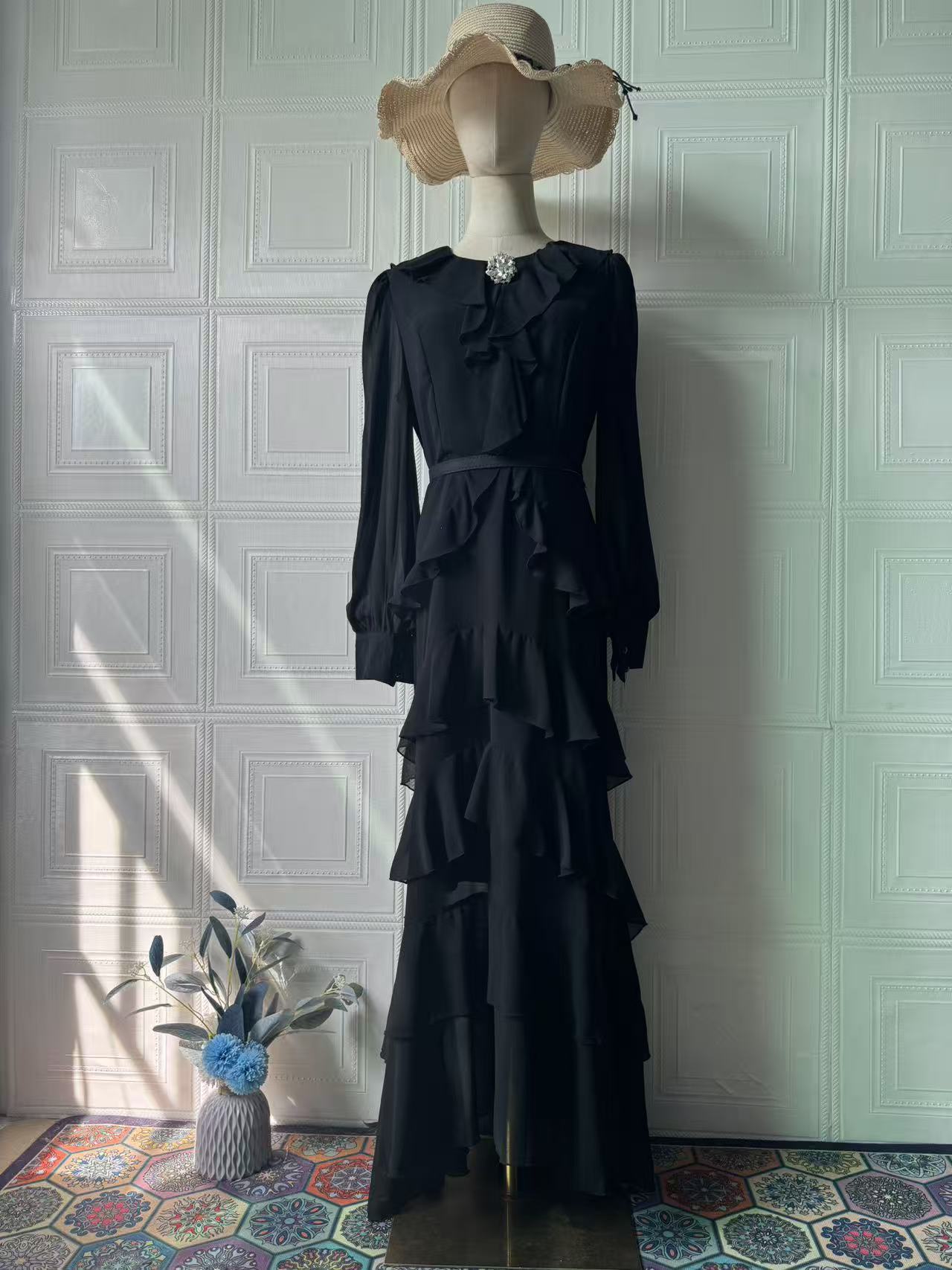 Style Summer Dress for Women, Soft and Graceful Fit with Waist Cinching Design