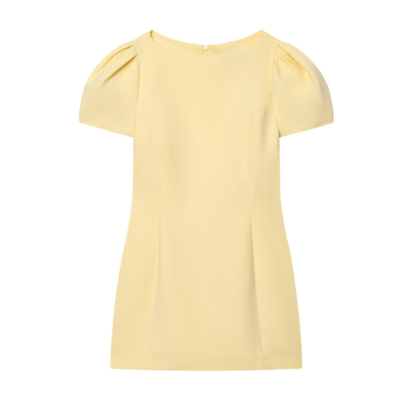 Chic Pleated Mini Dress for Women Casual Dress