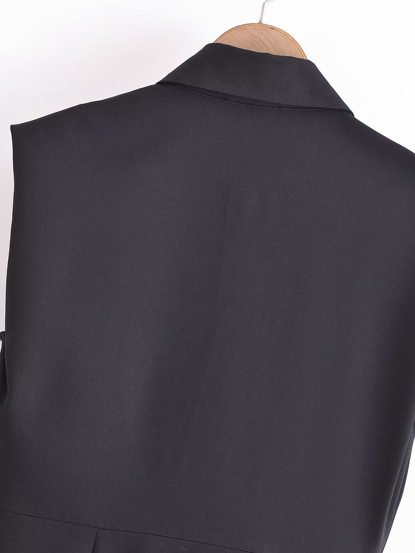 Casual Dress Women Elegant Solid Summer Fashion Sleeveless Button Dress