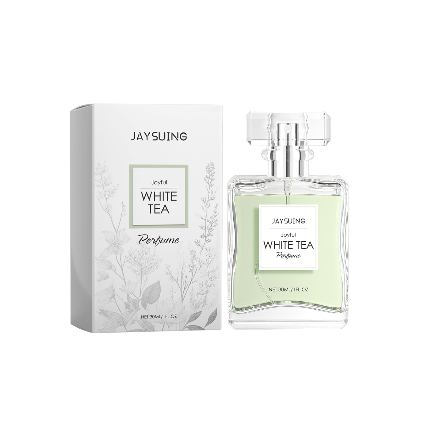 عطر الشاي الأبيض "تشينغهوان" منعش وأنيق يدوم طويلاً يظهر مزاجًا راقيًا، عطر للمواعدة.