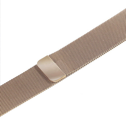 मिलानीज़ लूप ब्रेसलेट स्टेनलेस स्टील बैंड एप्पल वॉच सीरीज़ 1/2/3 42mm 38mm ब्रेसलेट स्ट्रैप आईवॉच सीरीज़ 4 40mm 44mm के लिए