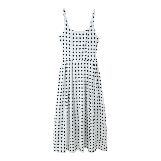 Women's clothing European and American storm points waist collection suspender dress