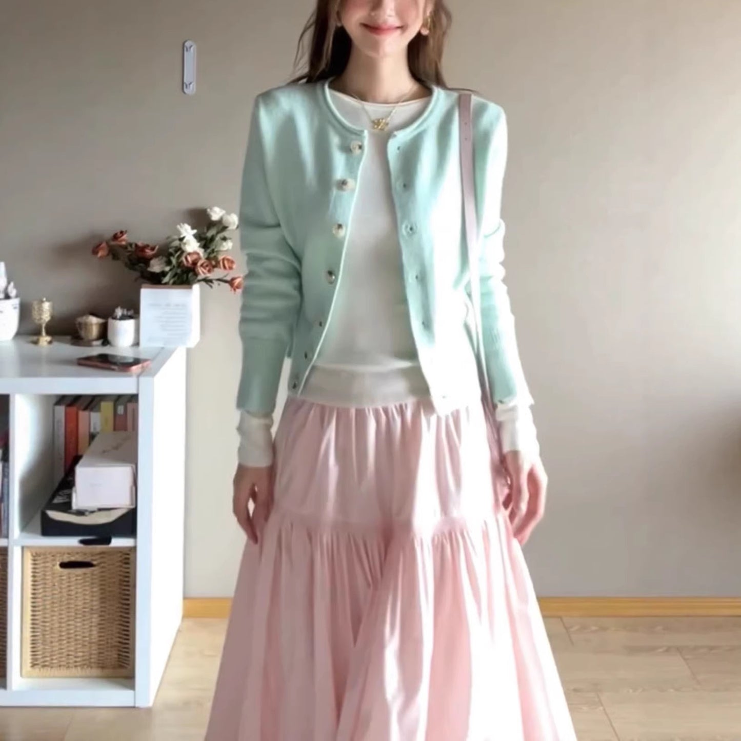 Pink Long Dress Casual  Dress