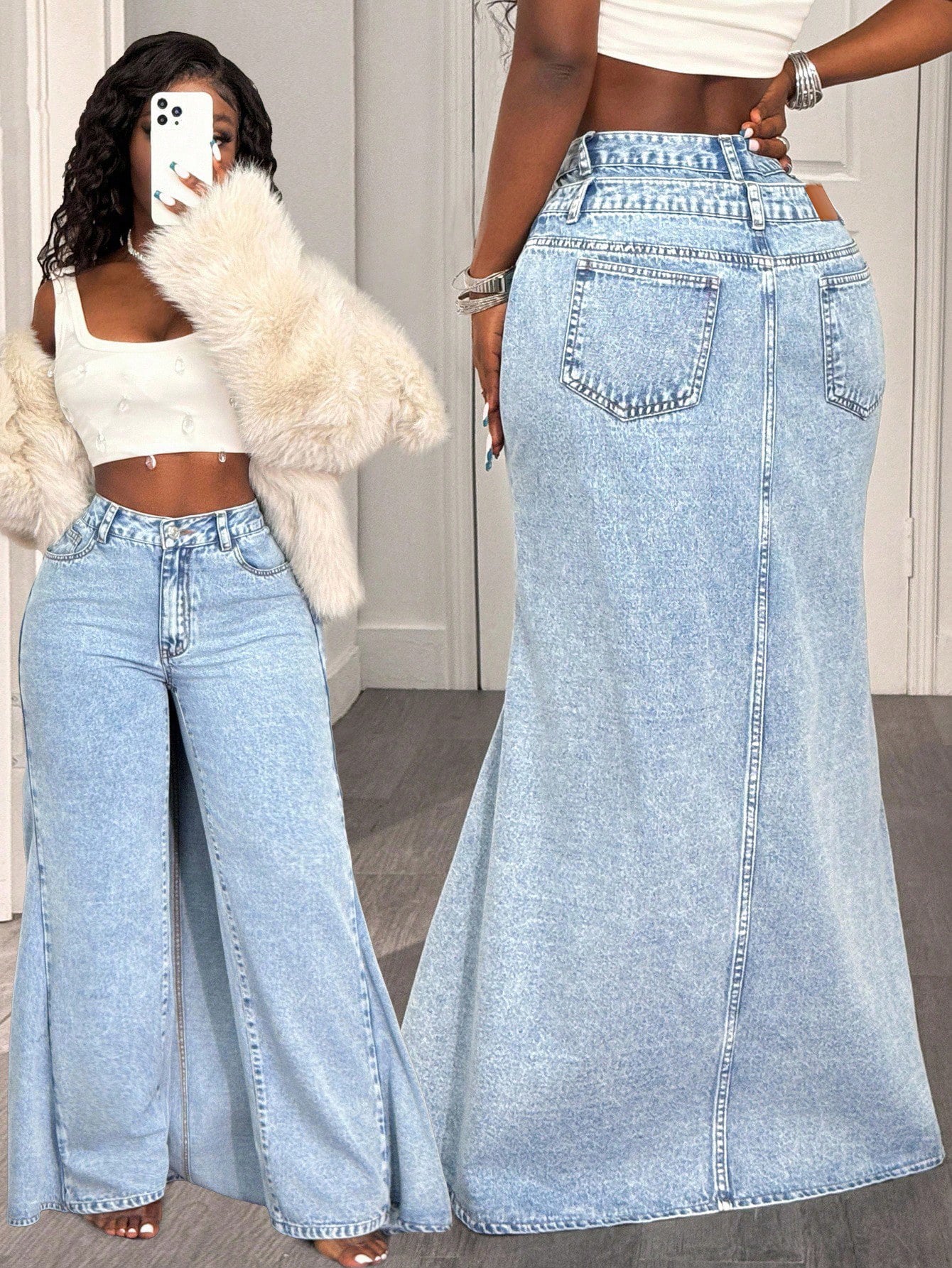 Loose jeans for women