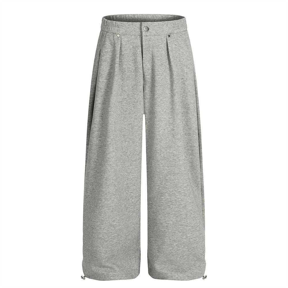 Wide leg casual pants