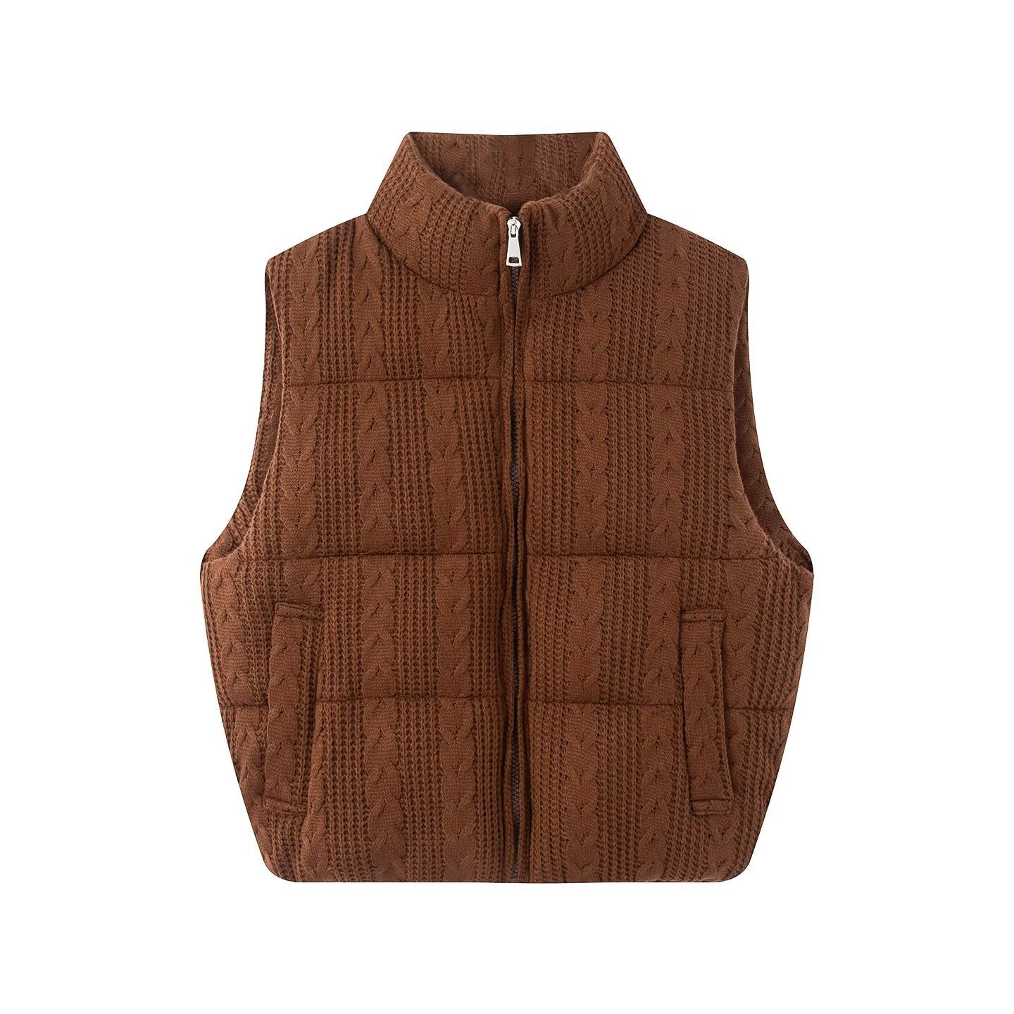 Chic Knit Sweater Vest for Women Casual Wear