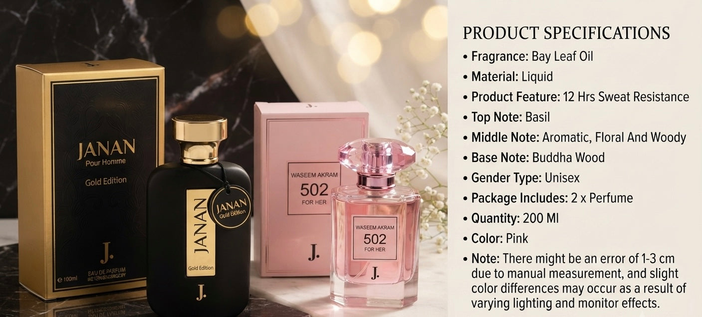 The Janan Collection: A Fragrance Connection for Him and Her