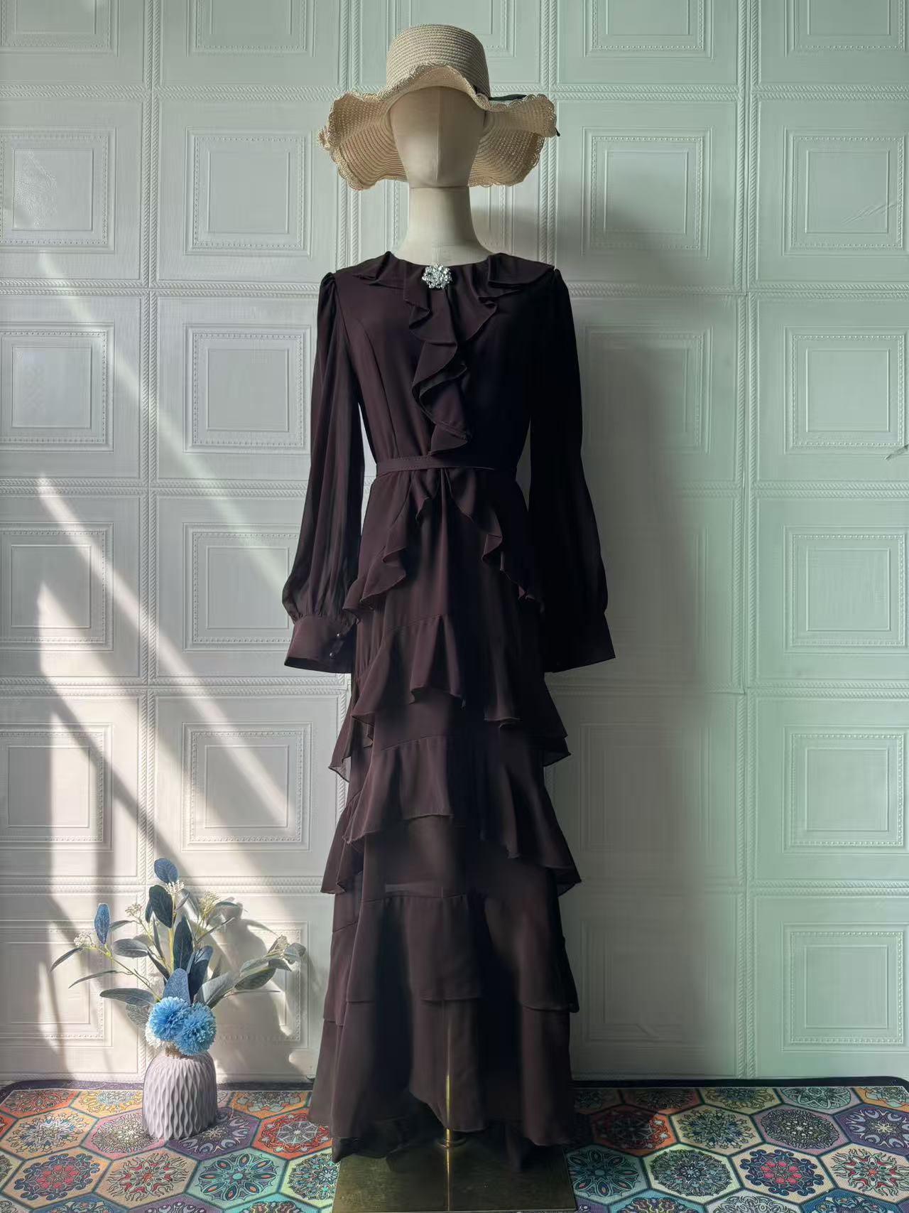 Style Summer Dress for Women, Soft and Graceful Fit with Waist Cinching Design