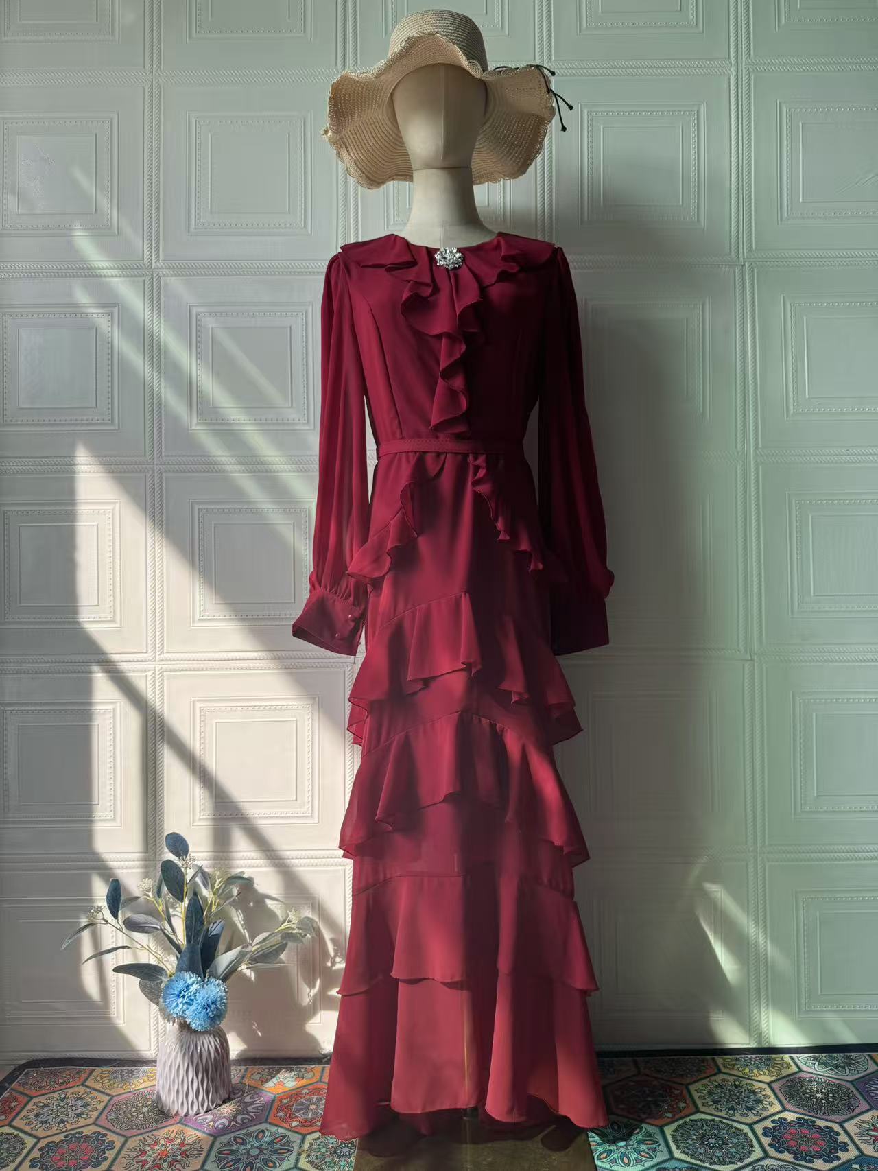 Style Summer Dress for Women, Soft and Graceful Fit with Waist Cinching Design