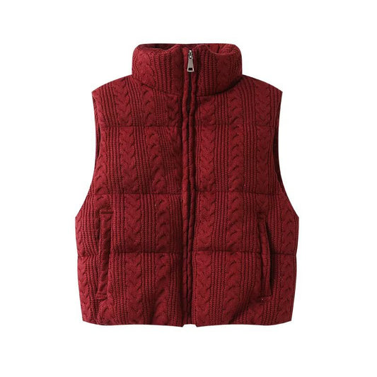 Chic Knit Sweater Vest for Women Casual Wear
