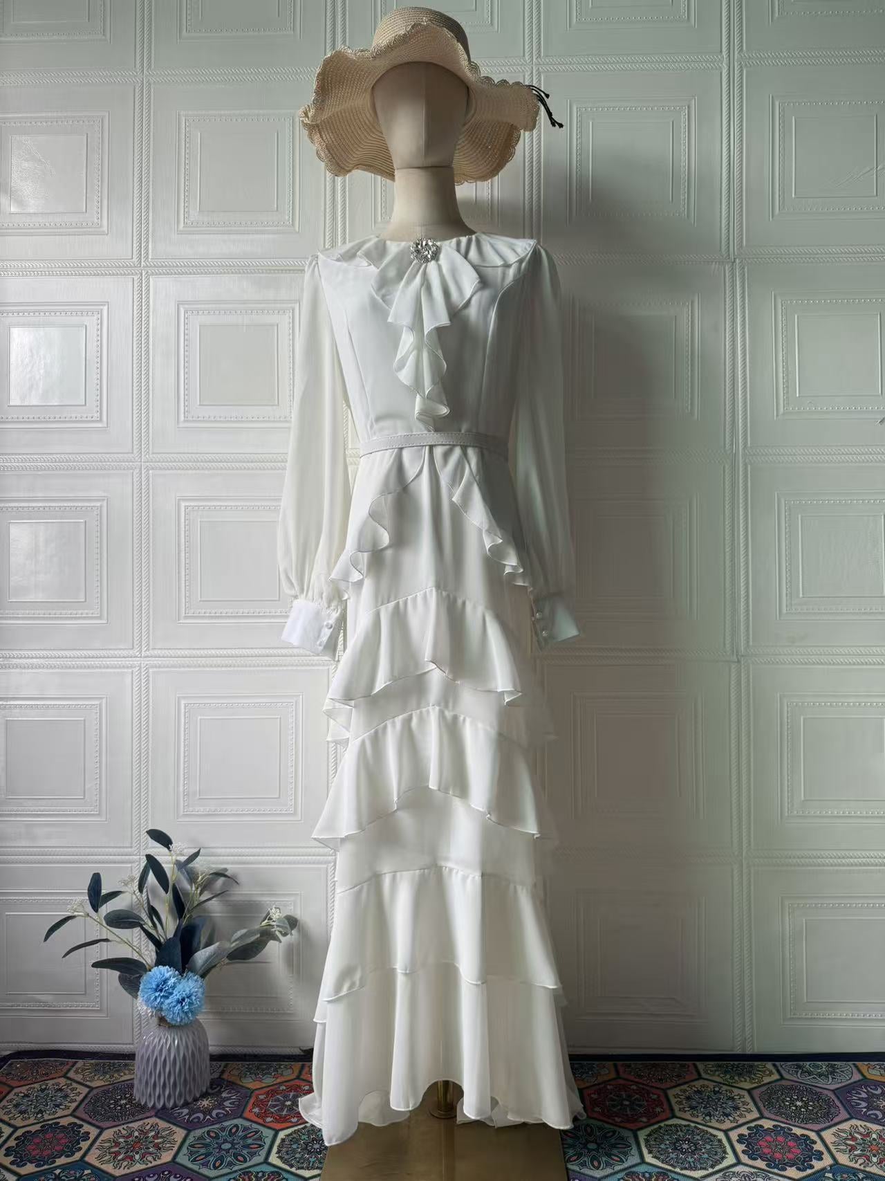 Style Summer Dress for Women, Soft and Graceful Fit with Waist Cinching Design