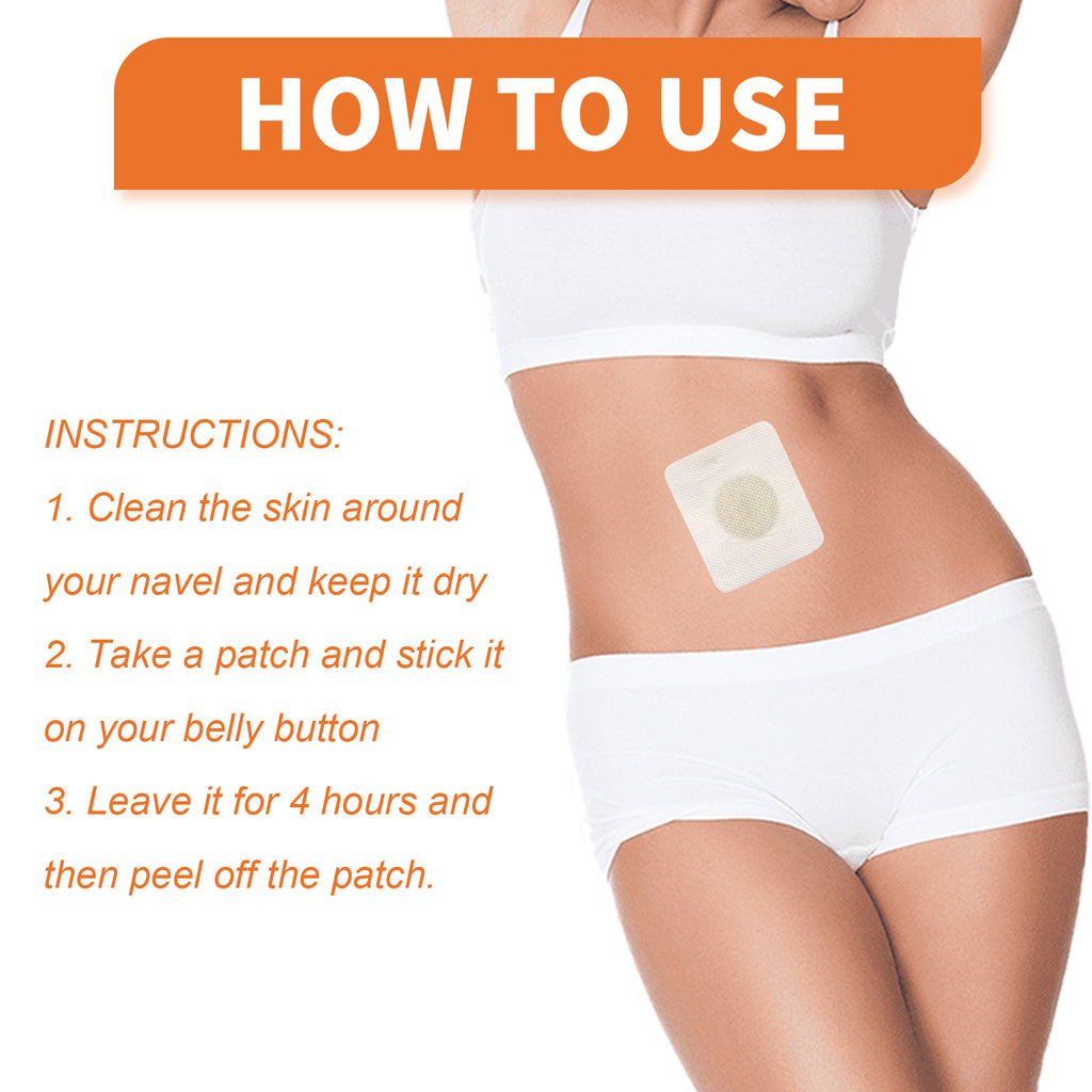 Beauty Consideration, Handy Body Care Skin Compact Comfort Massage Body Beauty Navel Patch