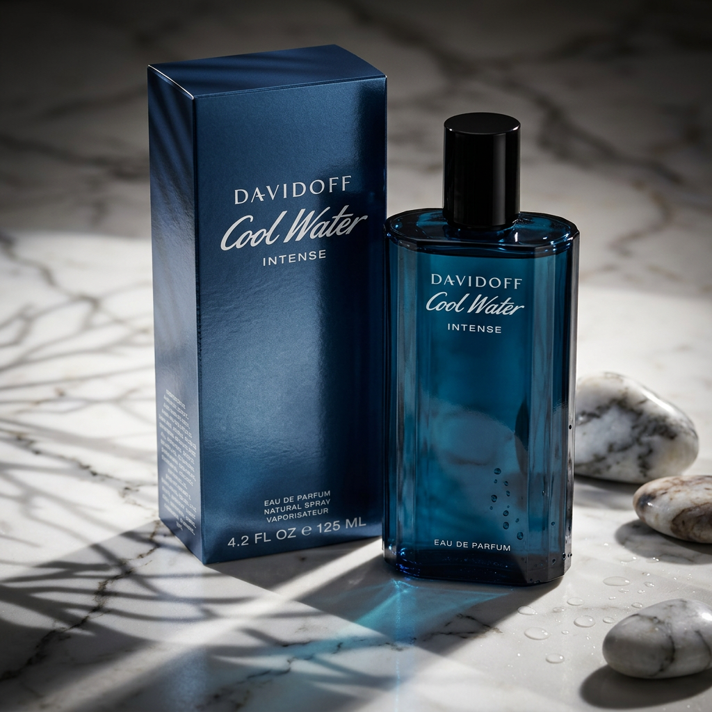 Davidoff Cool Water Intense Eau De Parfum For Men – Long Lasting Premium Fragrance With Fresh Aromatic Notes