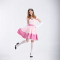 Pink Princess Peach Party Princess Costume Performance Wear