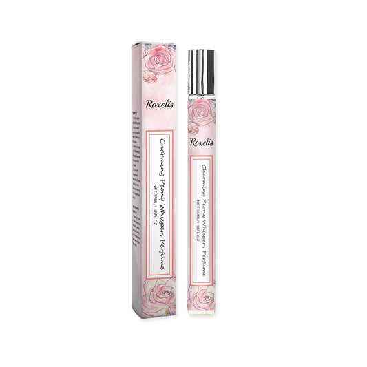 Roxelis Peony Fragrance For Women, Lasting Light Fragrance Fresh Floral Peony Charm Rose Fragrance Perfume