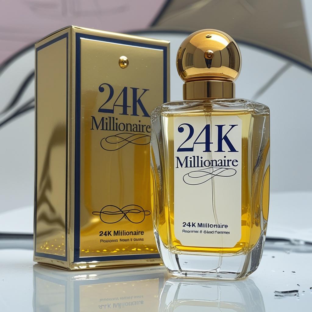 "24K MILLIONAIRE Eau De Parfum for Men – 100ml Premium Long-Lasting Luxury Fragrance"