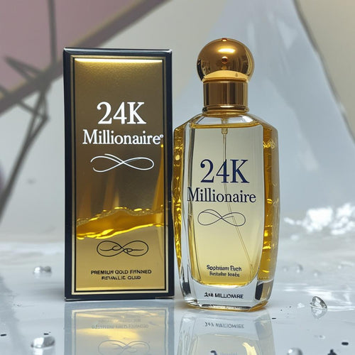 "24K MILLIONAIRE Eau De Parfum for Men – 100ml Premium Long-Lasting Luxury Fragrance"