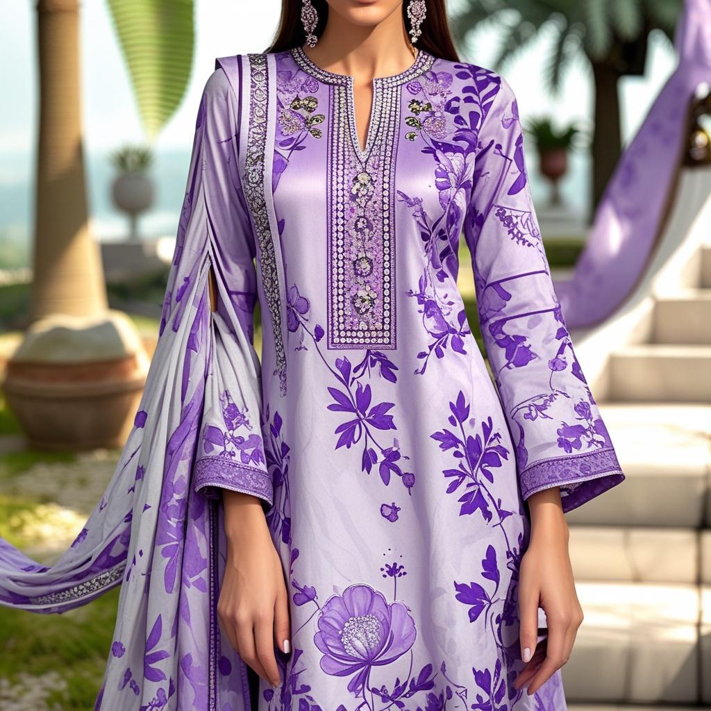 Luxury 9mm Sequins Embroidered Lawn 3-Piece | Summer Collection 2026"